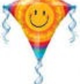 Qualatex 38" SMILEY KITE (FLAT)