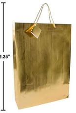 Jumbo Metallic Gold Gift Bag