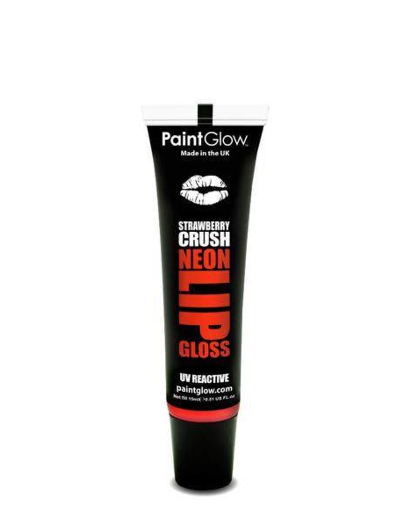 Neon UV Lip Gloss Strawberry Crush