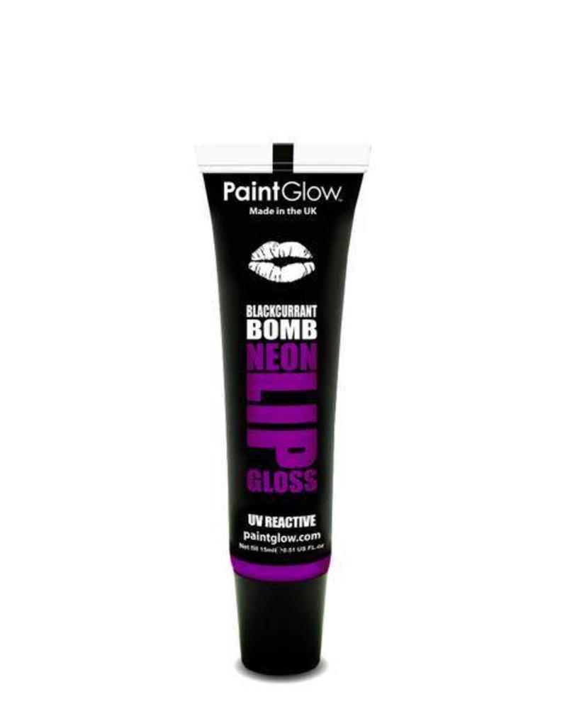 Neon UV Lip Gloss Black Current Bomb