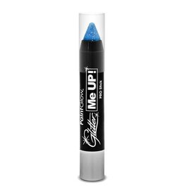 UV Glitter Paint Stick, 3.5g Ice Blue