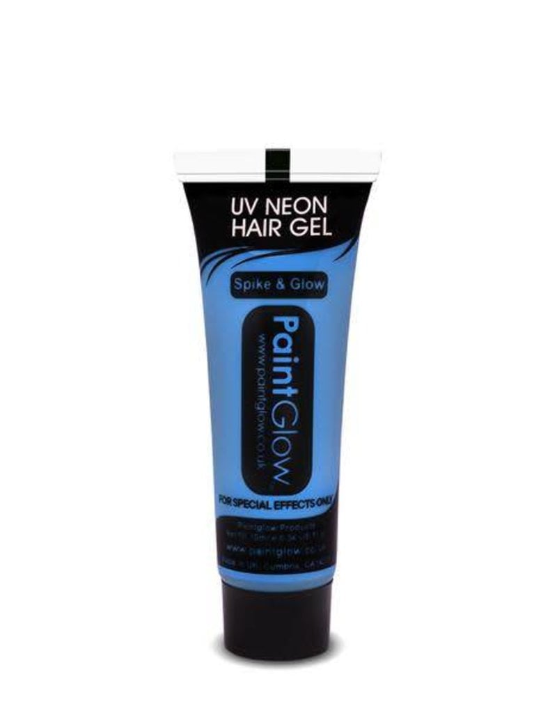 Neon UV Hair Gel Blue