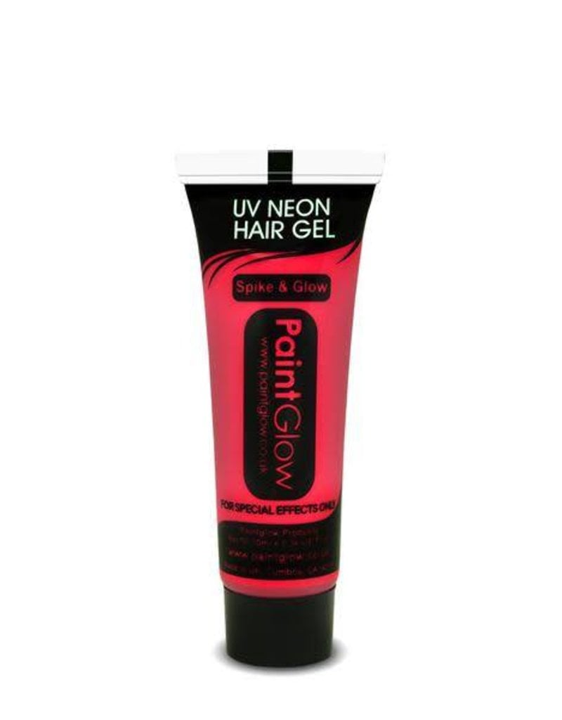 Neon UV Hair Gel Red