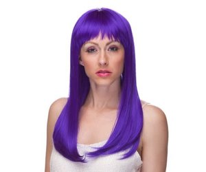 Classy Purple Wig Gags Unlimited Inc