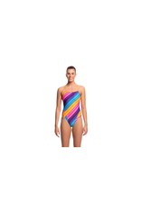 Funkita Funkita Ladies Single Strap One Piece Fine Lines