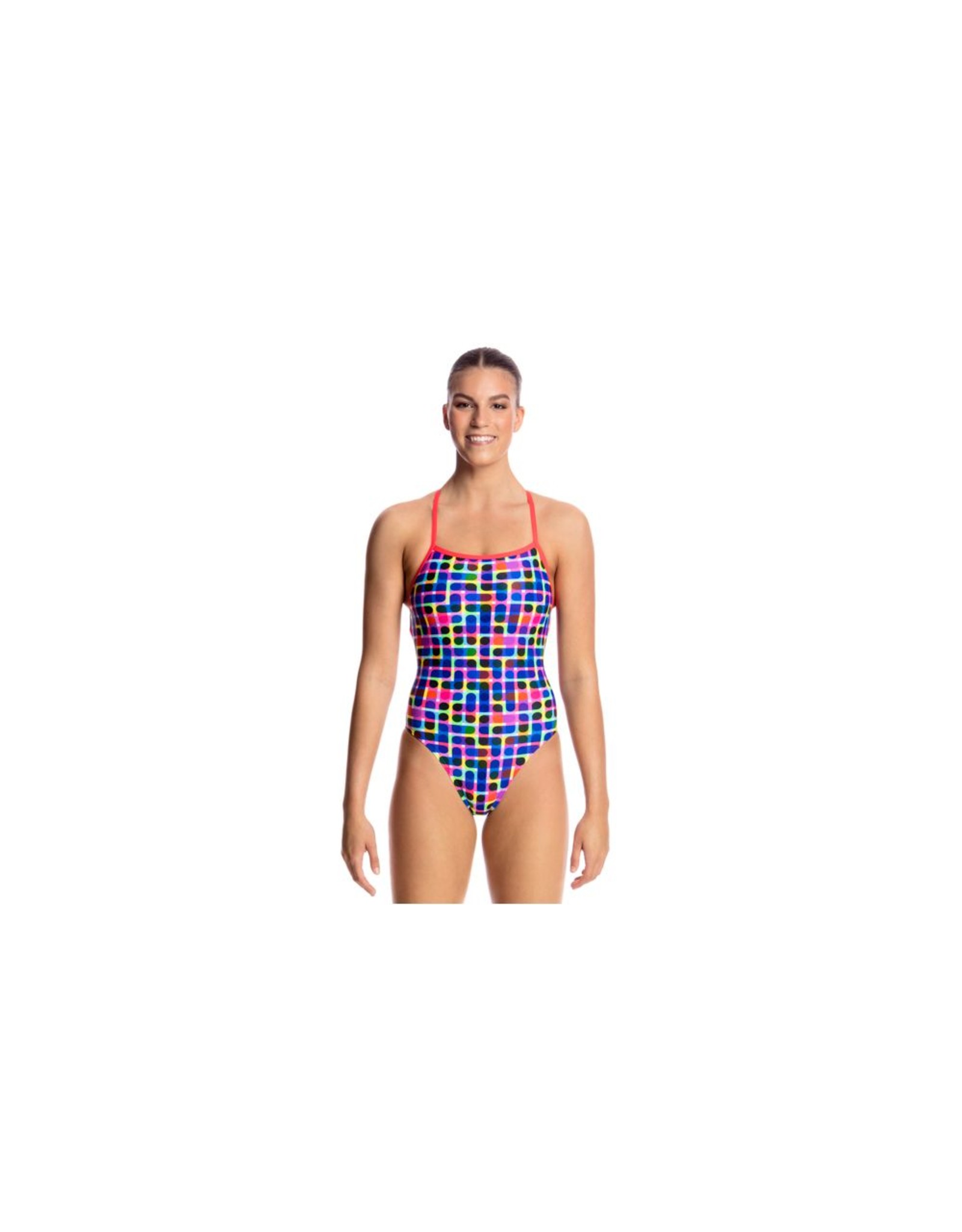 Funkita Funkita Ladies Strapped In One Piece Inked