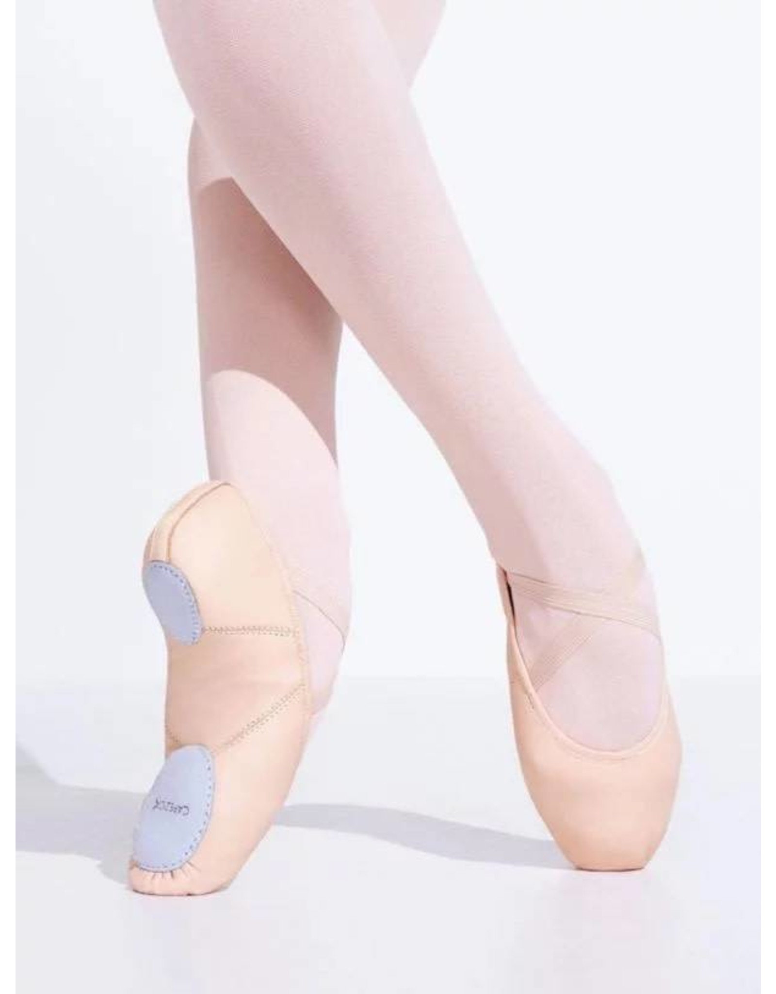 2027 Juliet Leather Split Sole Ballet Shoes - Soles and Suits Athletic  Apparel