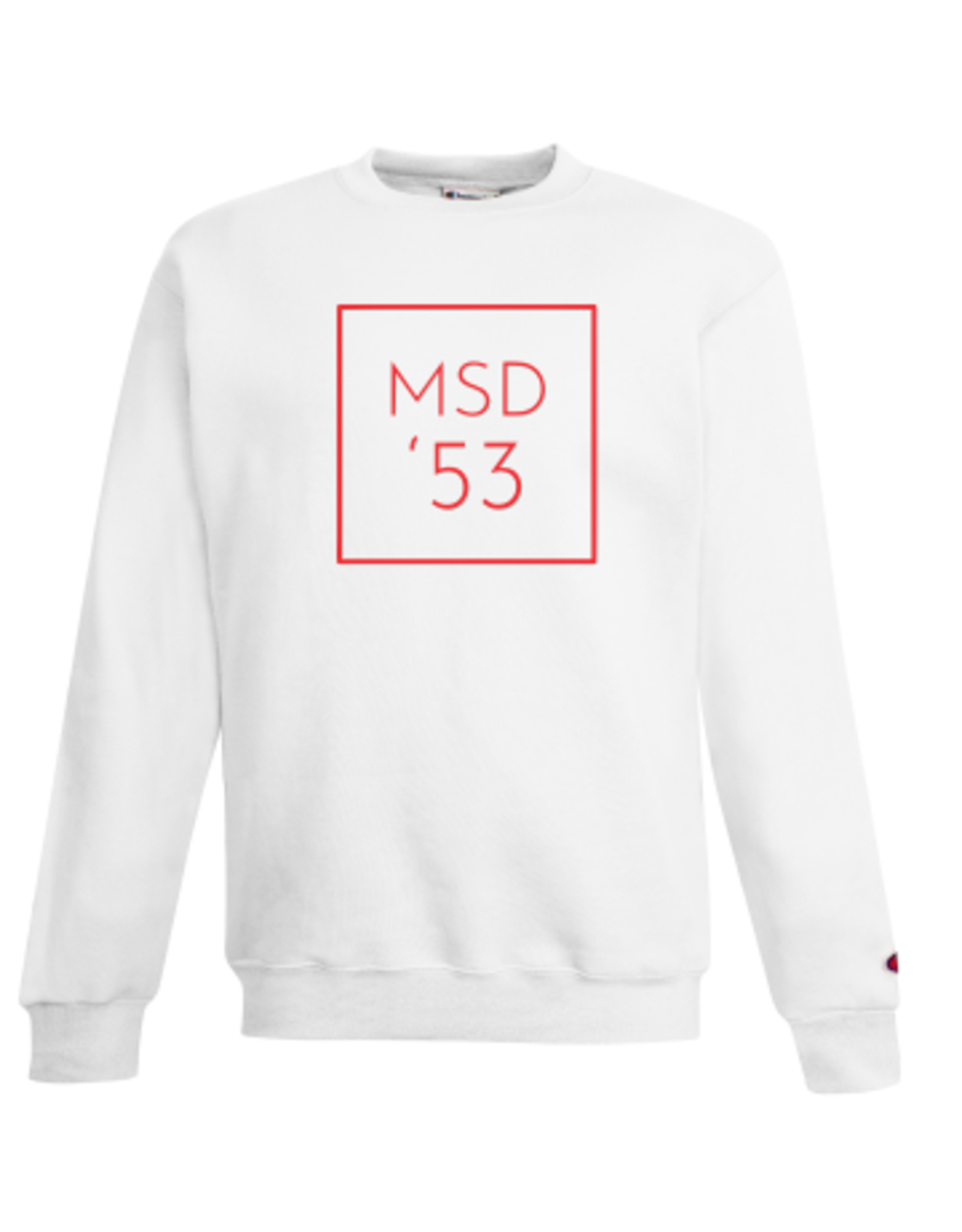 Champion Martin MSD 53 Crew neck sweater - White