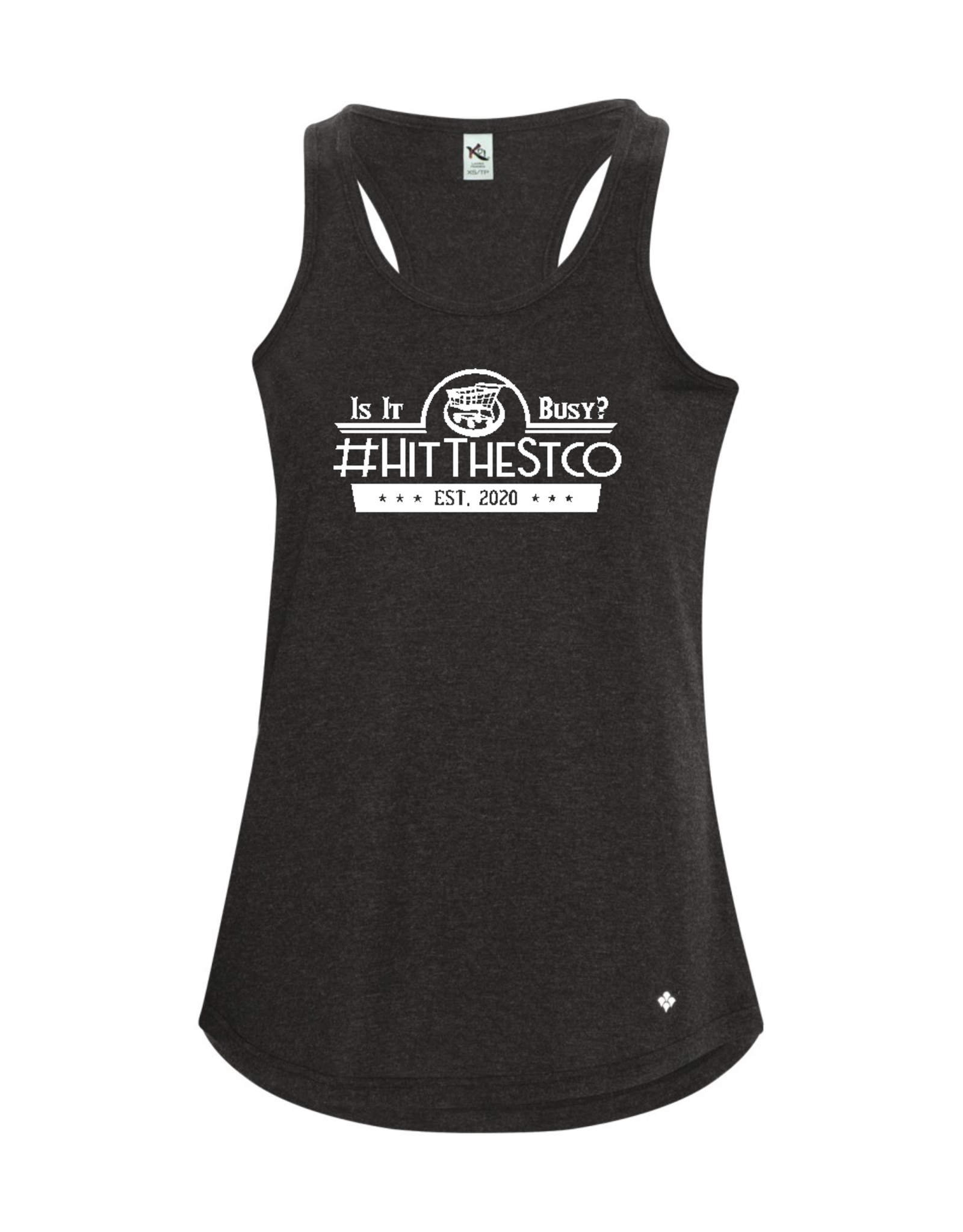 #HitTheStco Racerback Ladies Tank