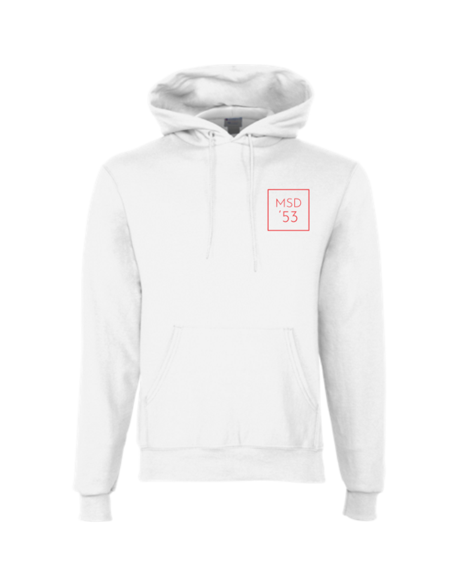 Champion Martin MSD 53 Hoodie w/small logo - White