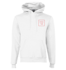 Champion Martin MSD 53 Hoodie w/small logo - White