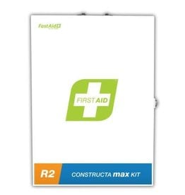 FastAid FastAid R2 Construction Max First Aid Kit (Metal Wall Mount)