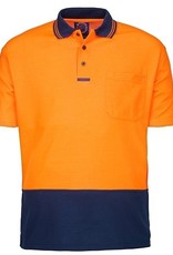 Ritemate Ritemate RM2346S 2 Tone Poly/Cotton Hi Vis SS Polo Shirt