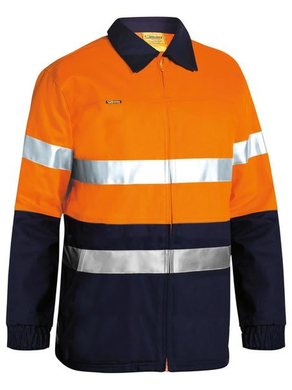 Bisley BK6710T 2 Tone Hi Vis Drill Jacket 3M Reflective Tape Ipswich