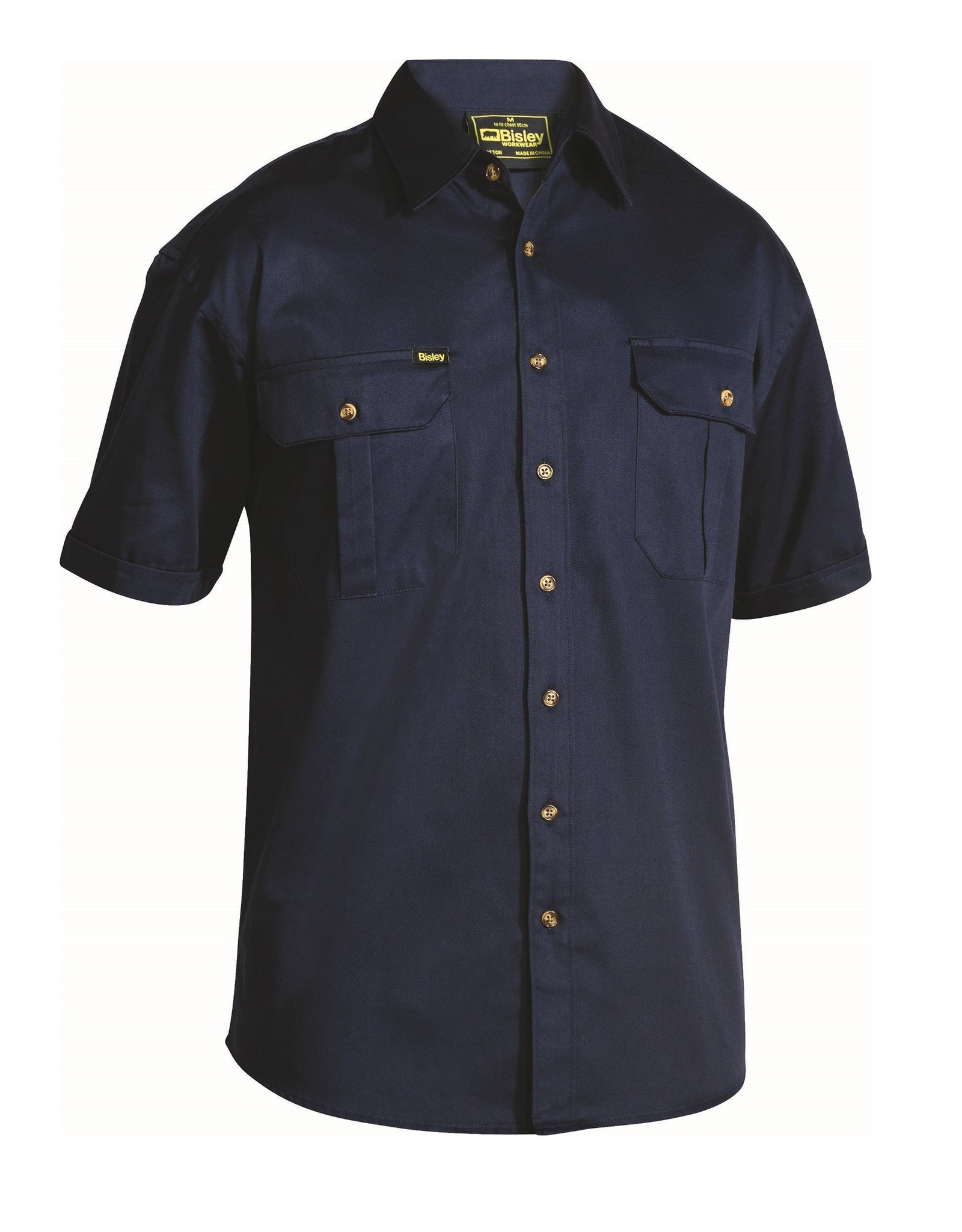 Bisley Original Cotton Drill SS Work Shirt Ipswich Work 'N' Safety