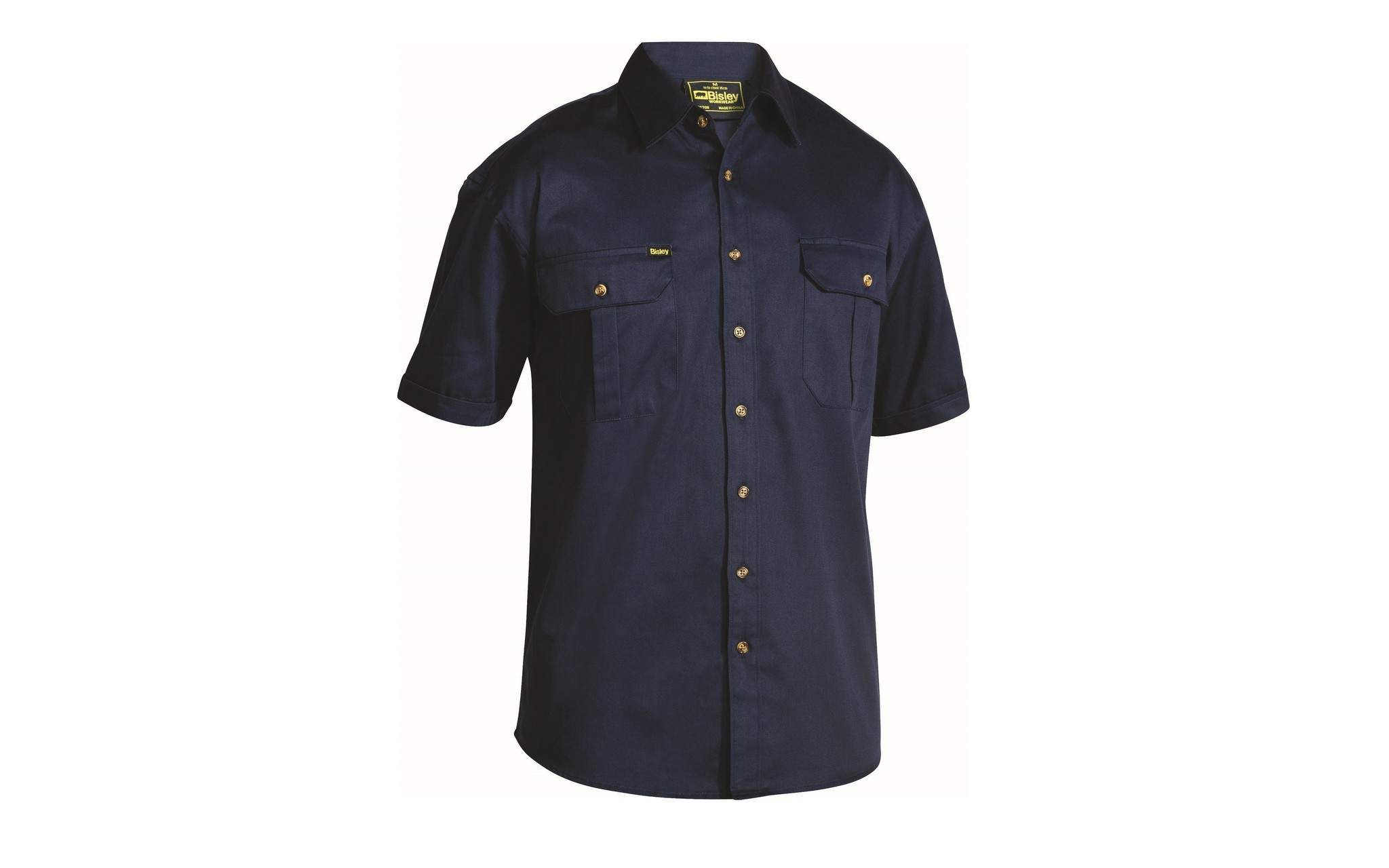 Bisley Original Cotton Drill SS Work Shirt Ipswich Work 'N' Safety