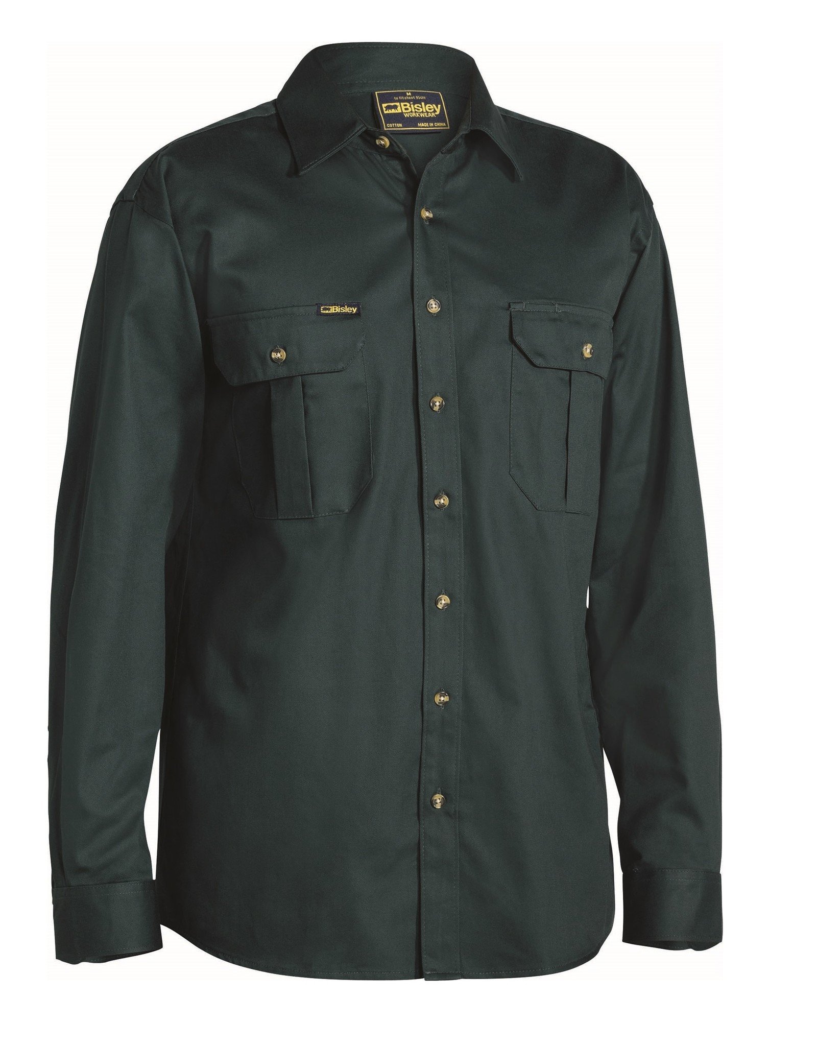 Bisley Bisley BS6433 Original Cotton Drill LS Work Shirt