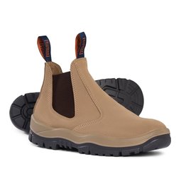 Mongrel Mongrel 240040  'T' Series Elastic Sided Wheat Steel Cap Boot