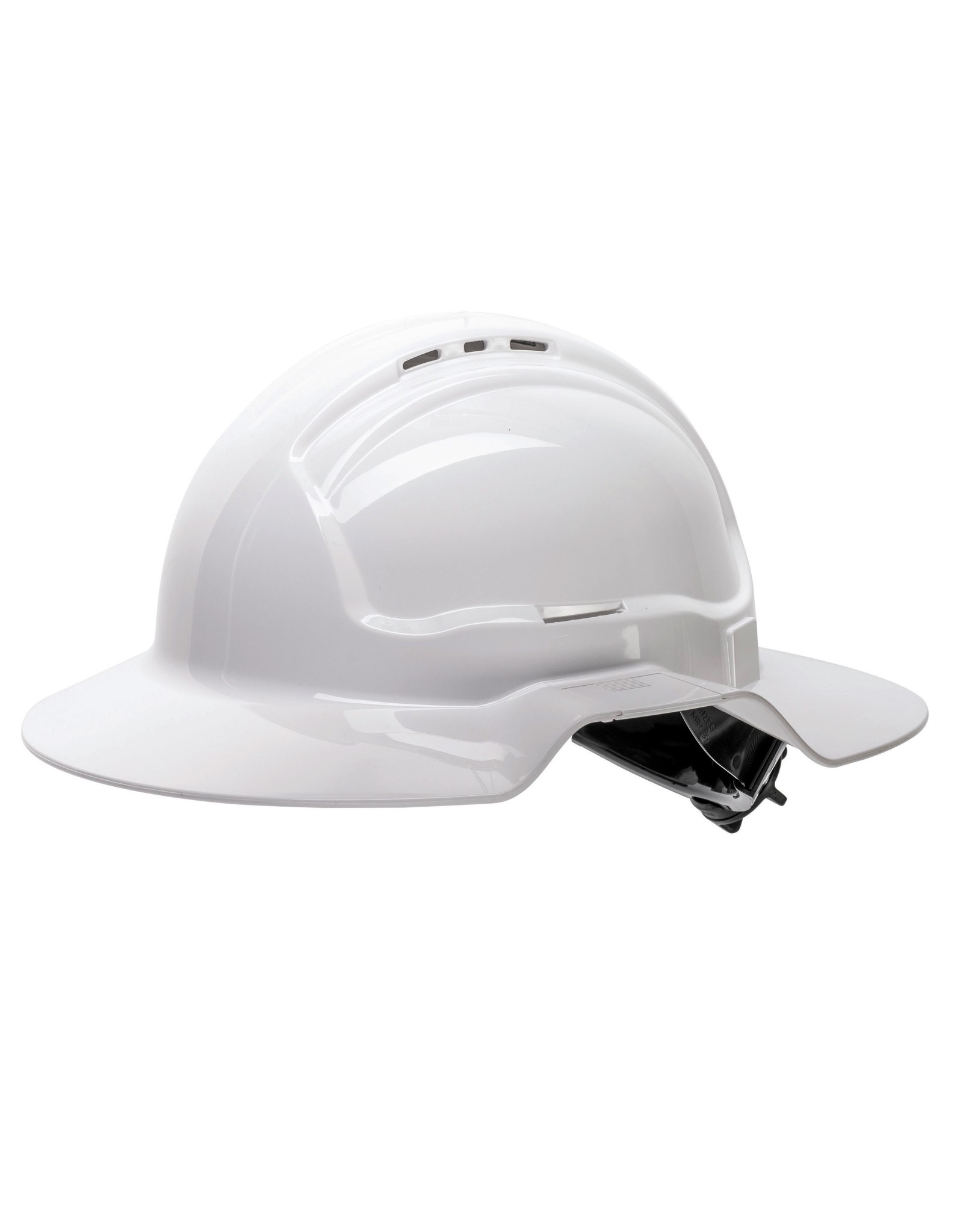 Broad Brim Vented Hard Hat 