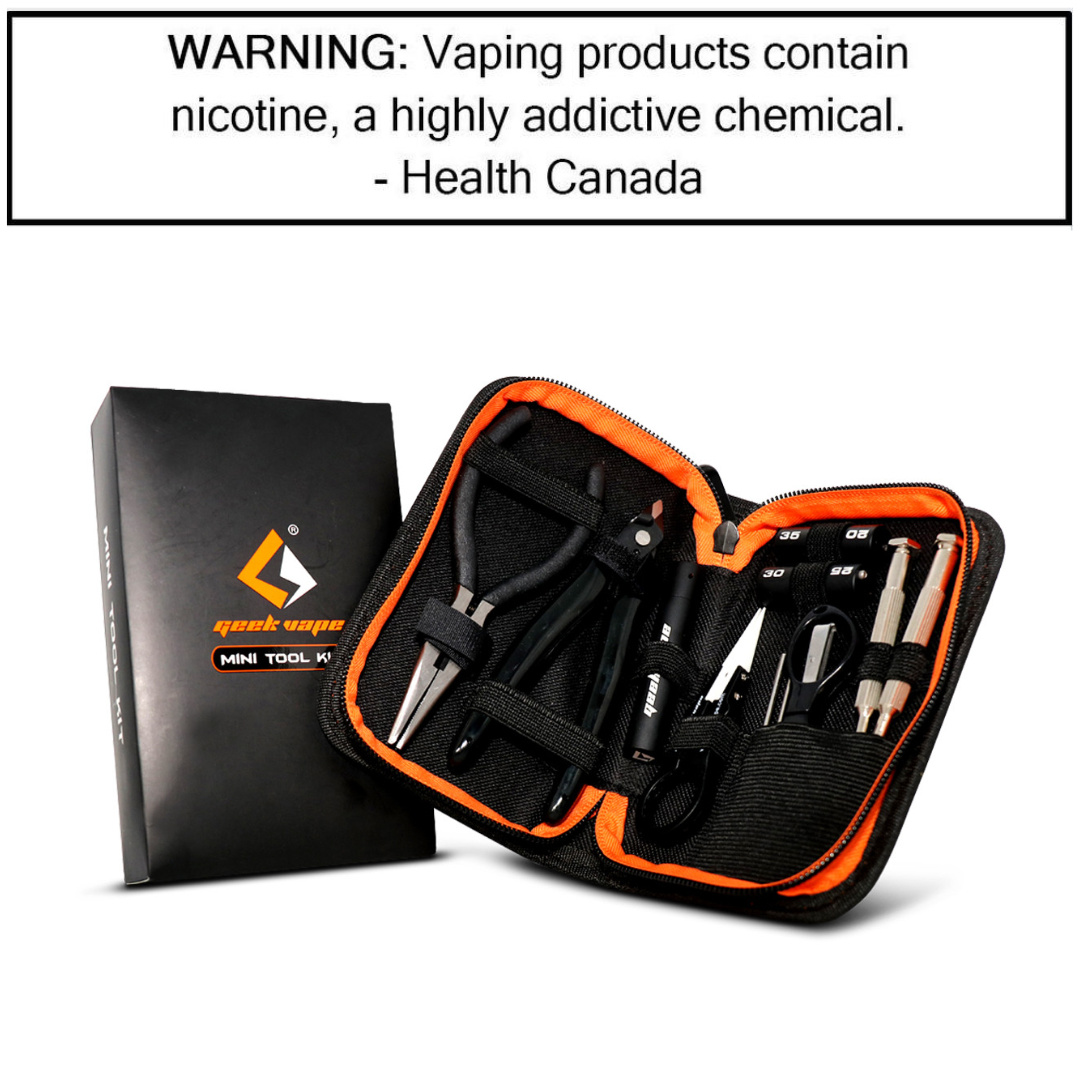 geek vape tool kit GeekVape, Mini Tool Kit/Kit d'outils, Accessoires d'enroulement :  Amazon.fr: High-Tech main image 0