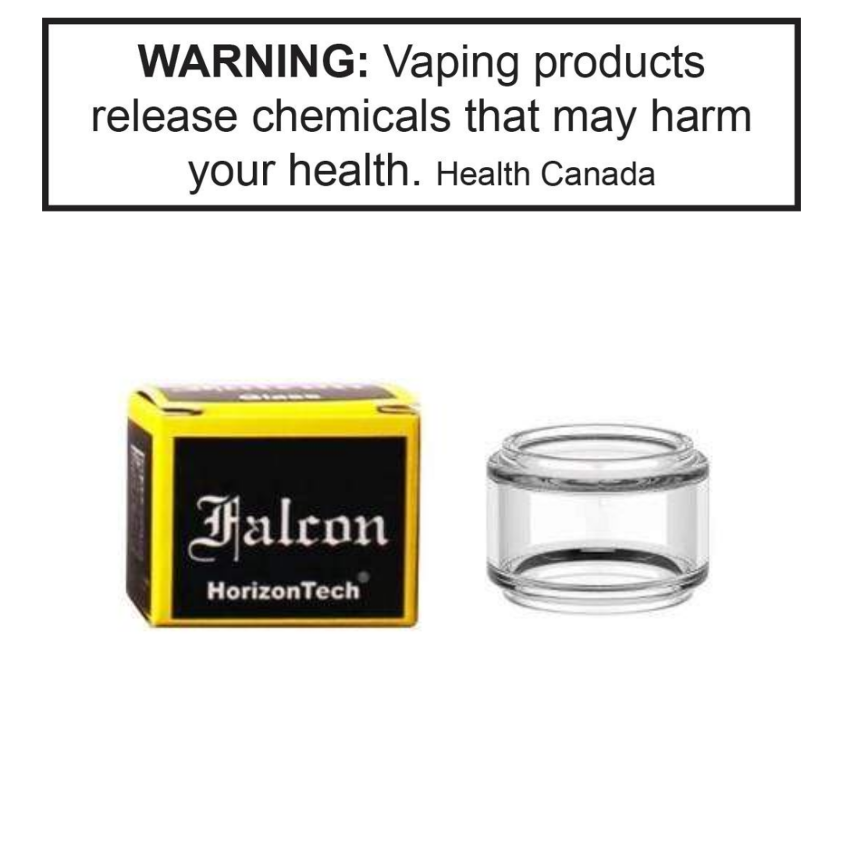 Horizontech Horizontech Falcon Replacement Bubble Glass 5ml