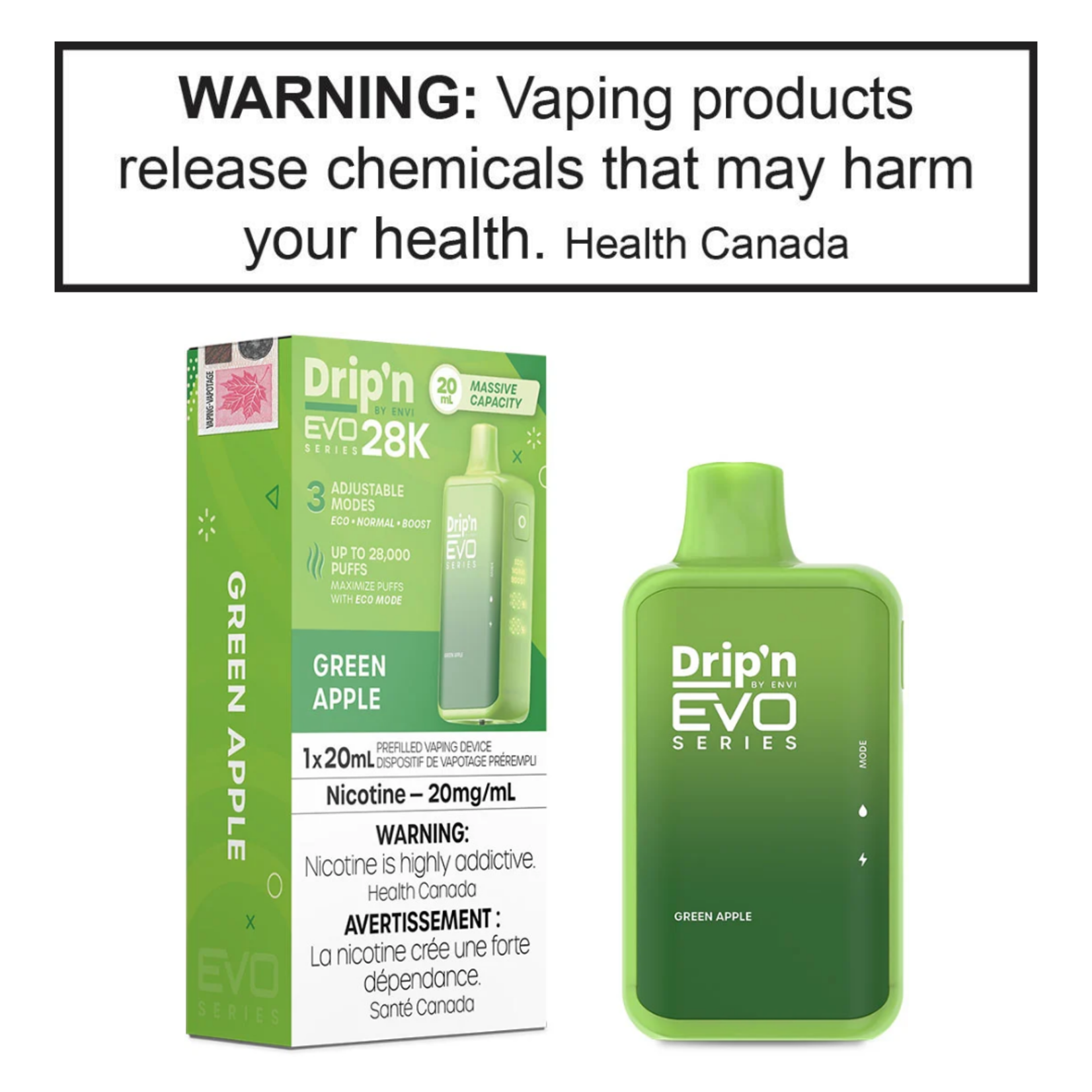 Envi Envi Drip'n Evo 28K 20mg