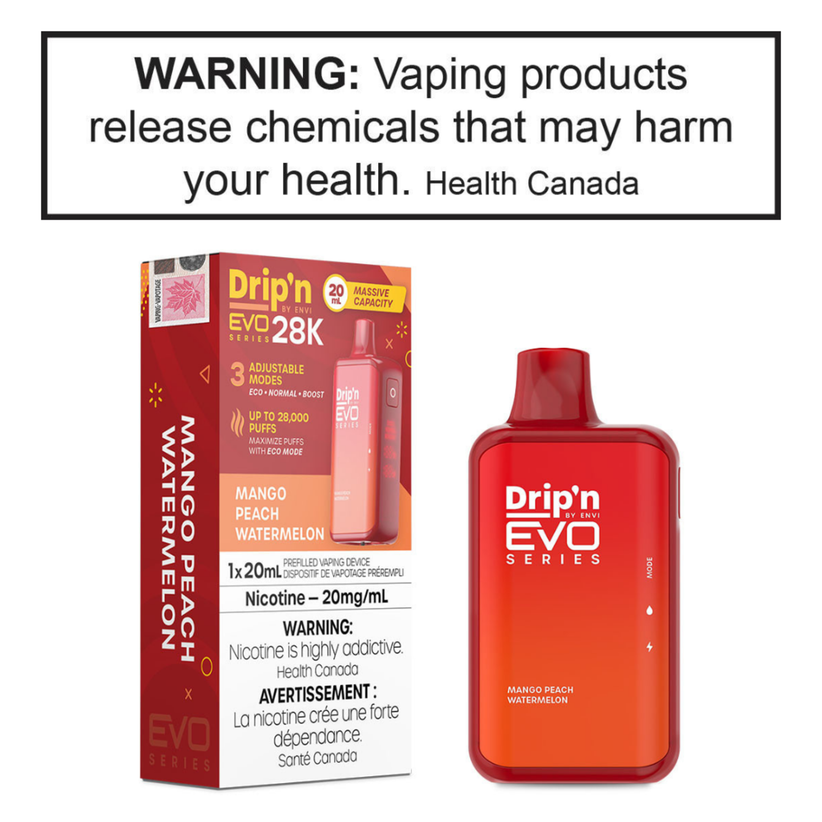Envi Envi Drip'n Evo 28K 20mg