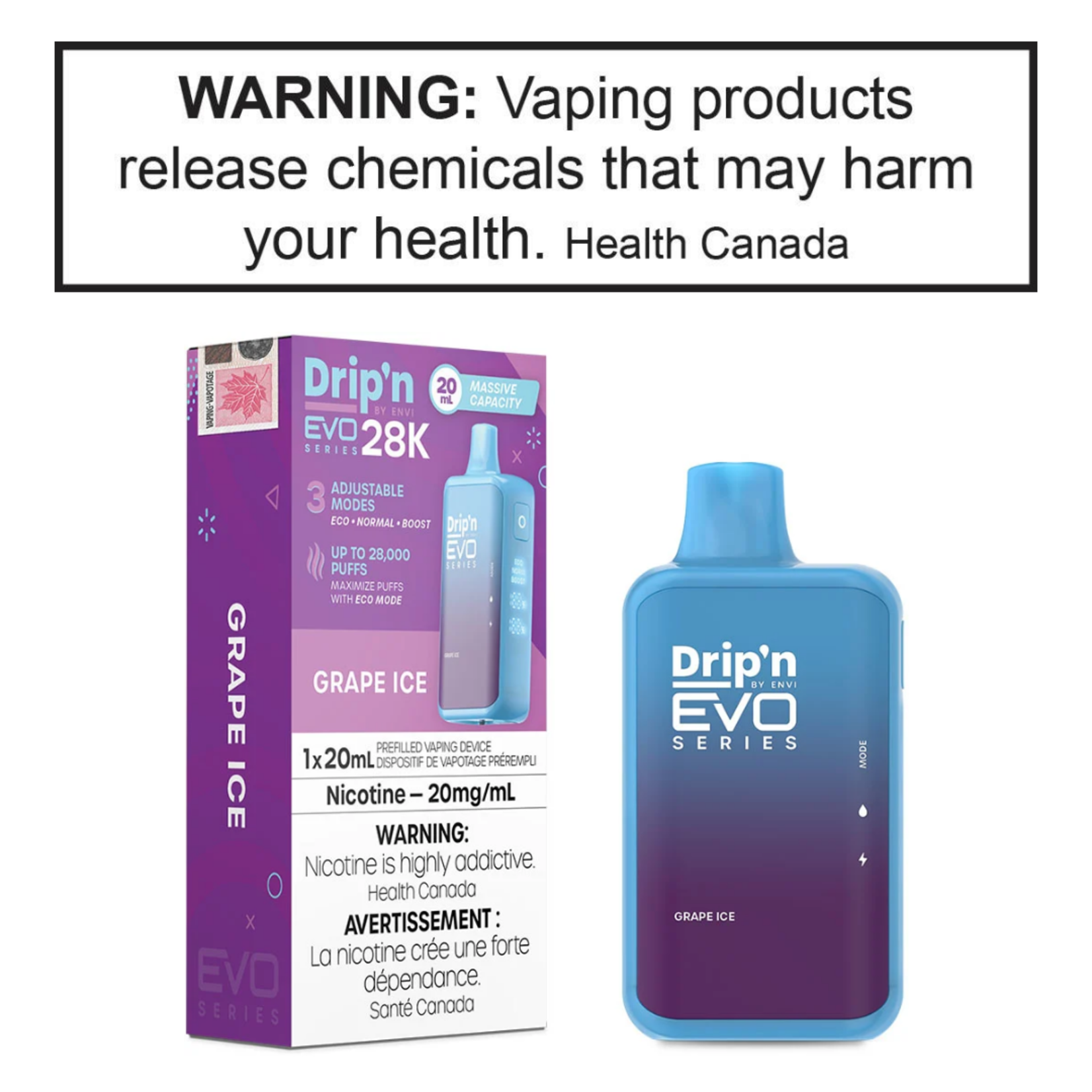 Envi Envi Drip'n Evo 28K 20mg
