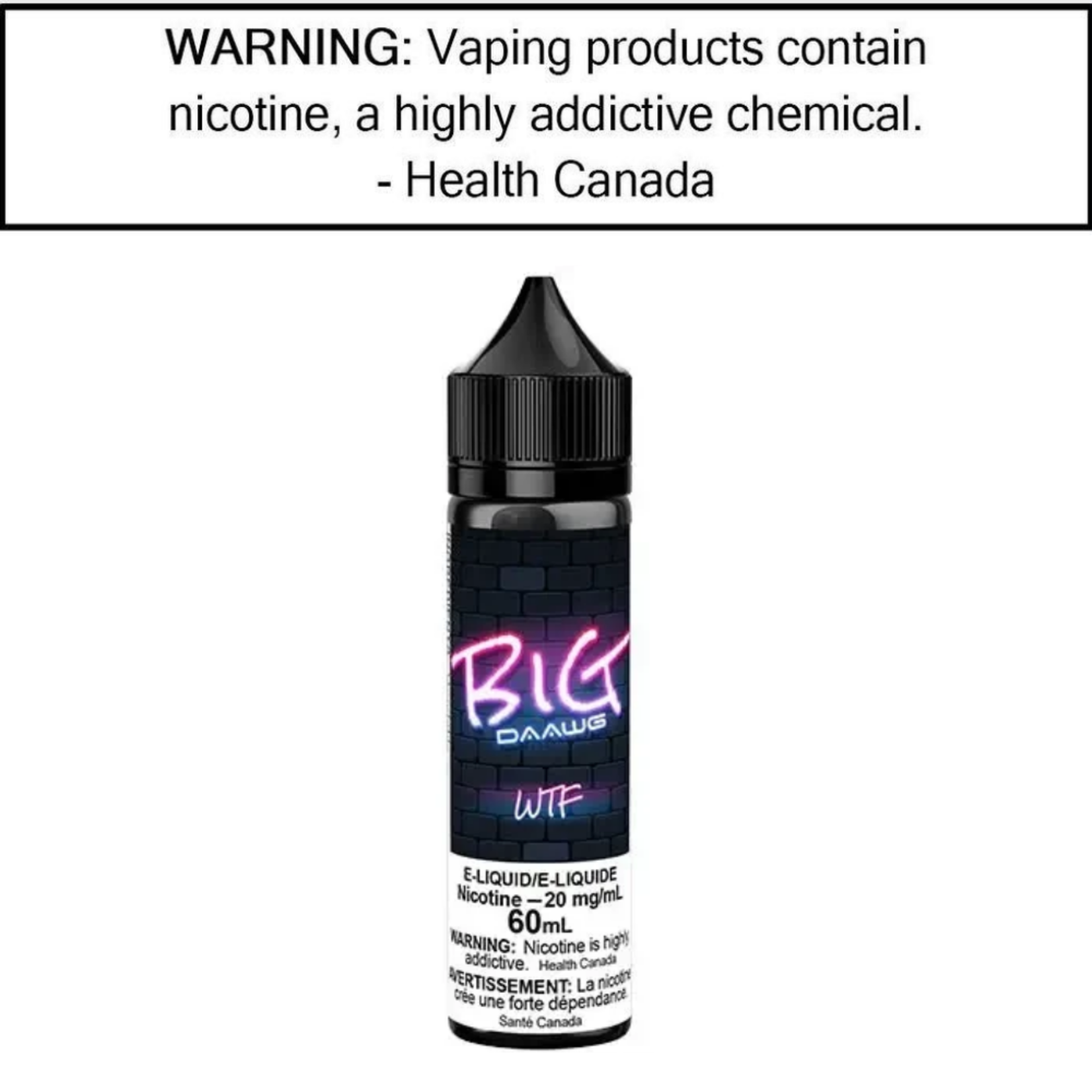 T Daawg Labs Big Daawg 60mL Salt