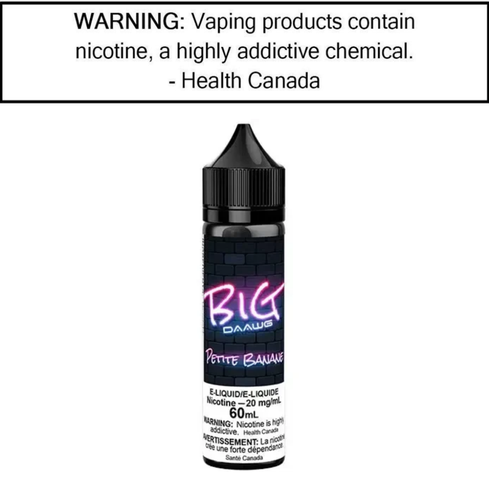 T Daawg Labs Big Daawg 60mL Salt