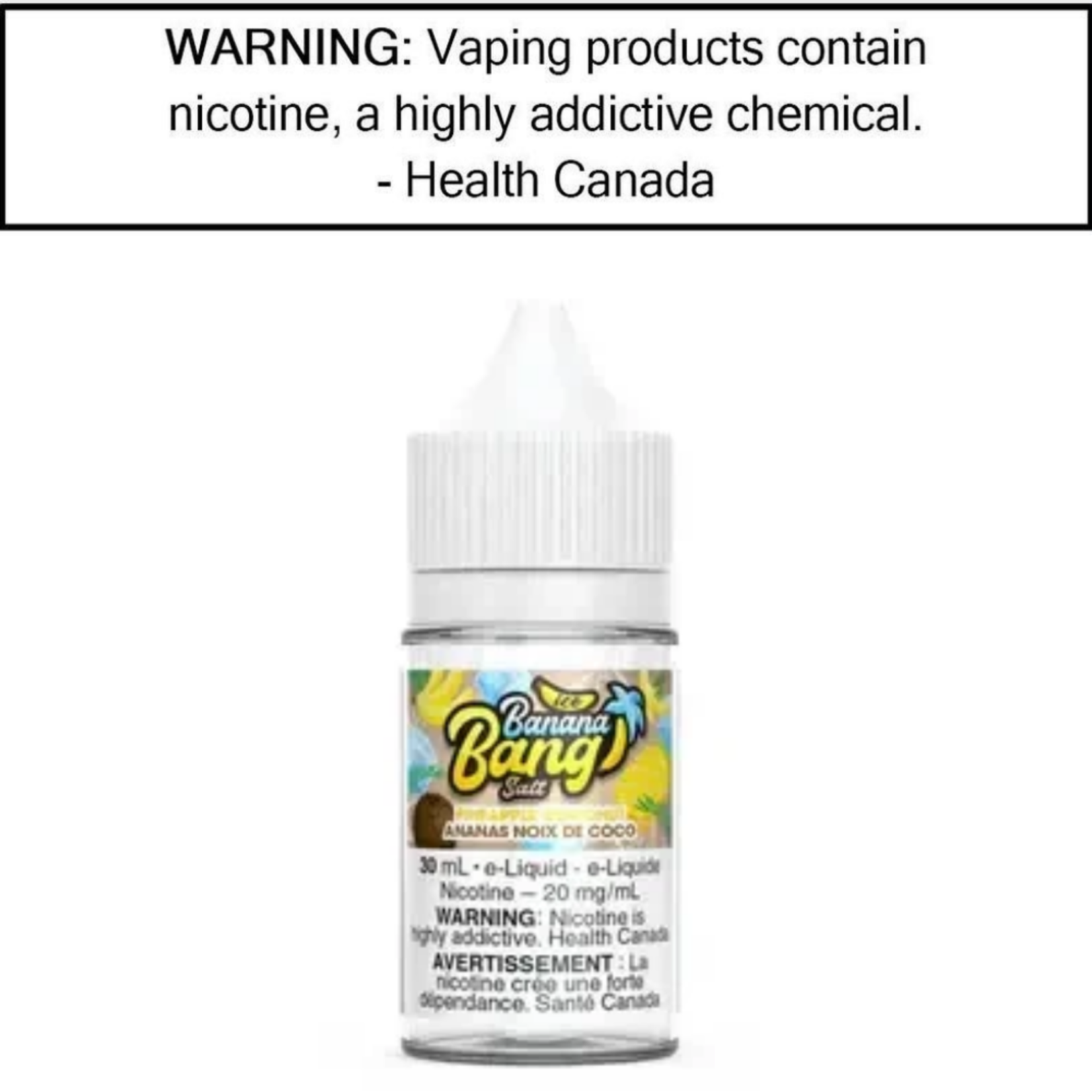 Banana Bang Banana Bang  30mL 20mg Salt