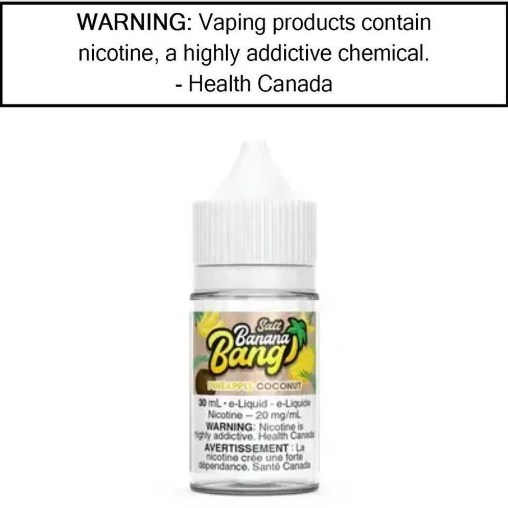 Banana Bang Banana Bang  30mL 20mg Salt