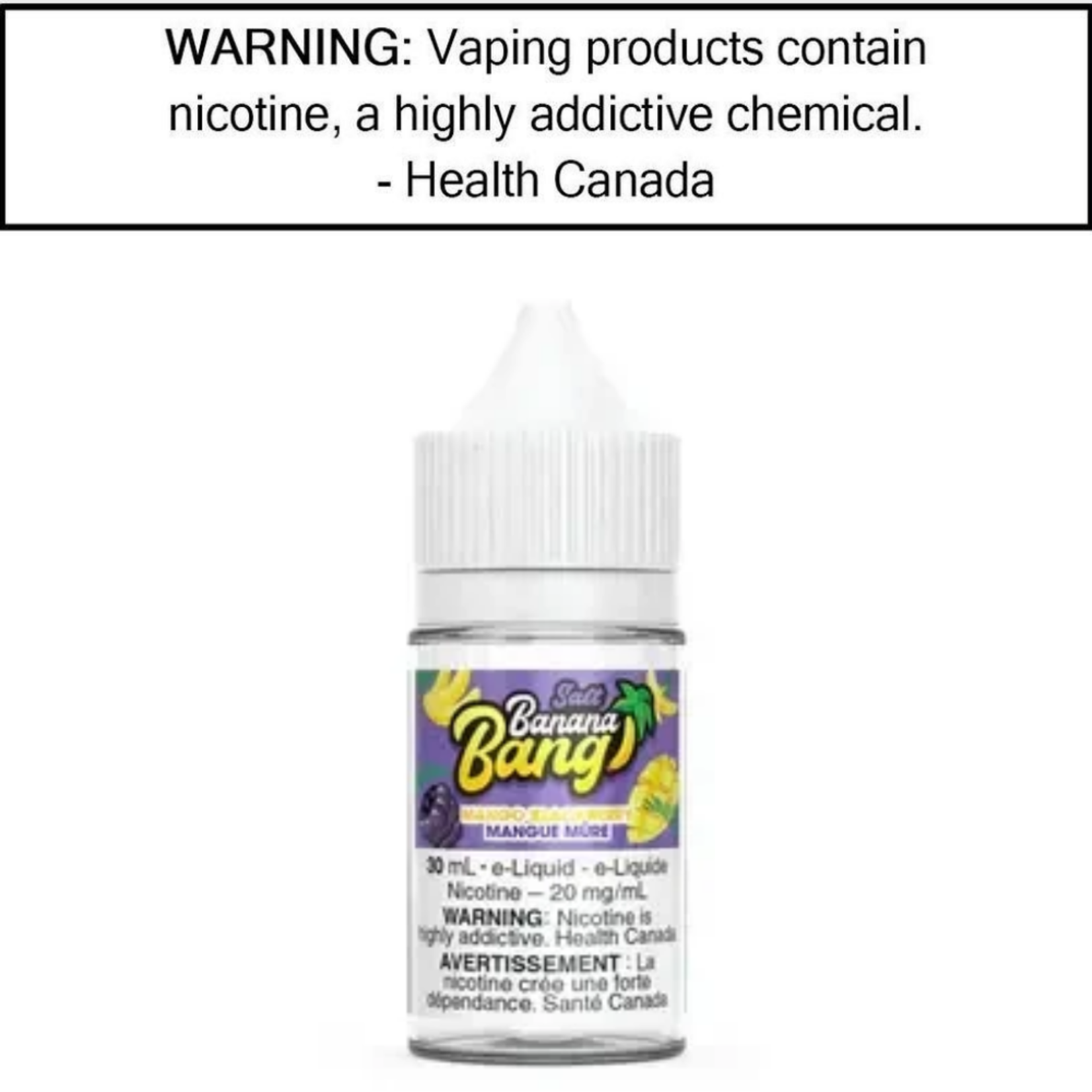 Banana Bang Banana Bang  30mL 20mg Salt