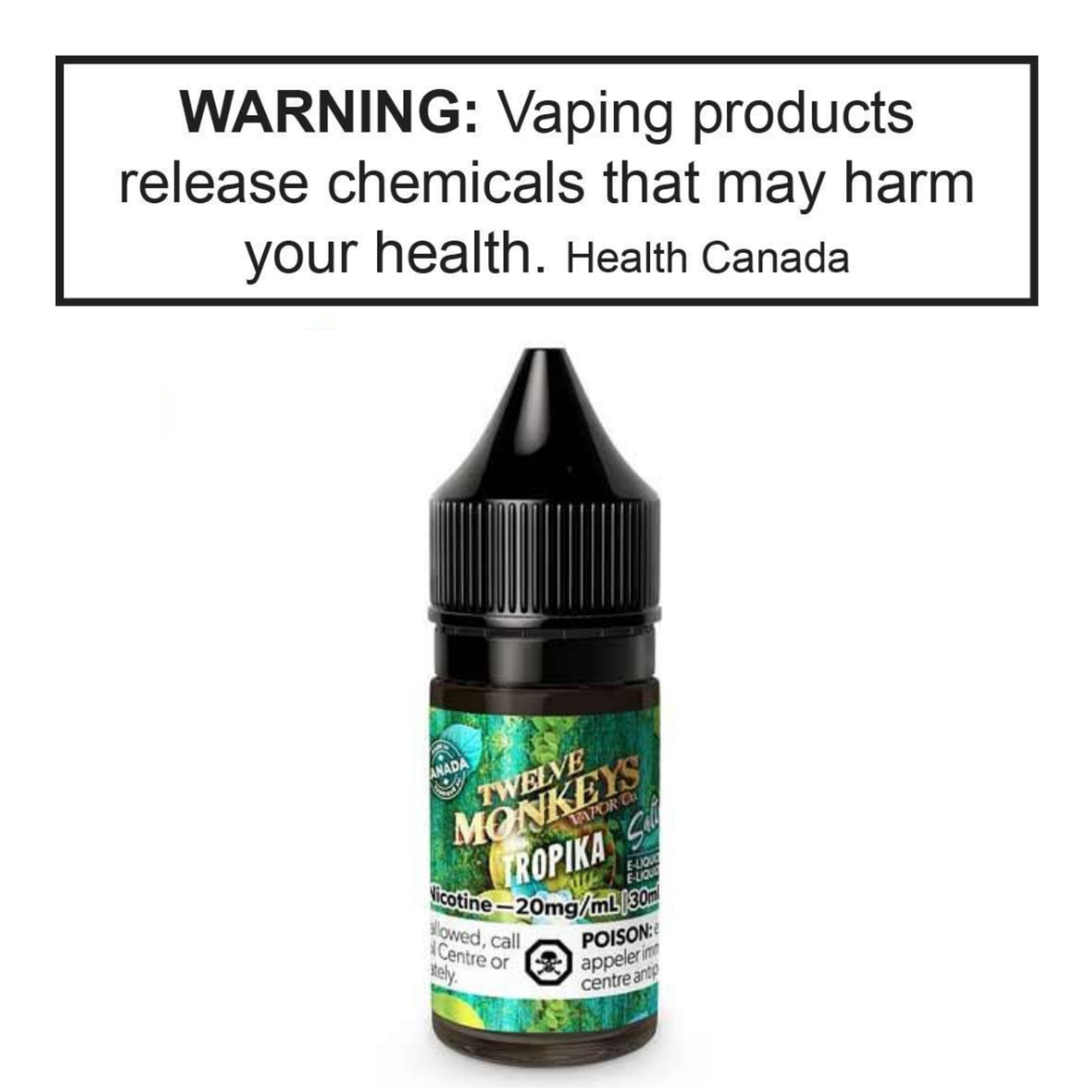 Twelve Monkeys Twelve Monkeys 30mL 20mg Salt
