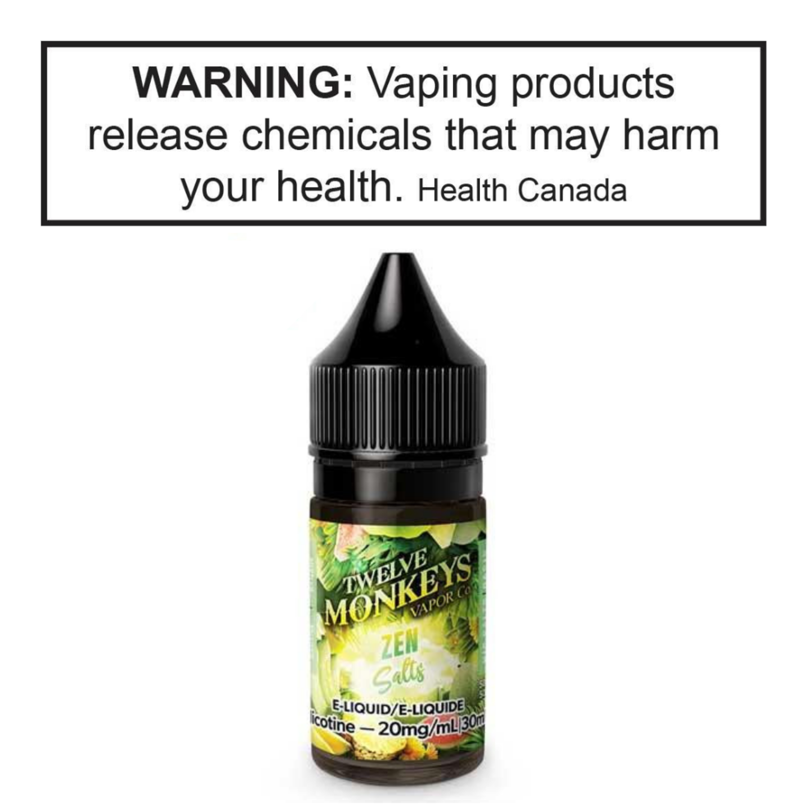 Twelve Monkeys Twelve Monkeys 30mL 20mg Salt