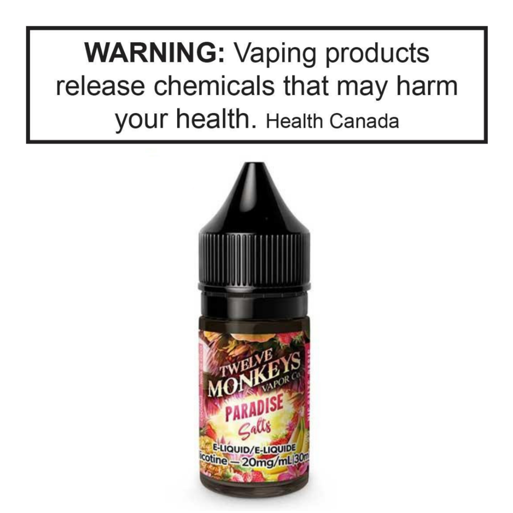Twelve Monkeys Twelve Monkeys 30mL 20mg Salt