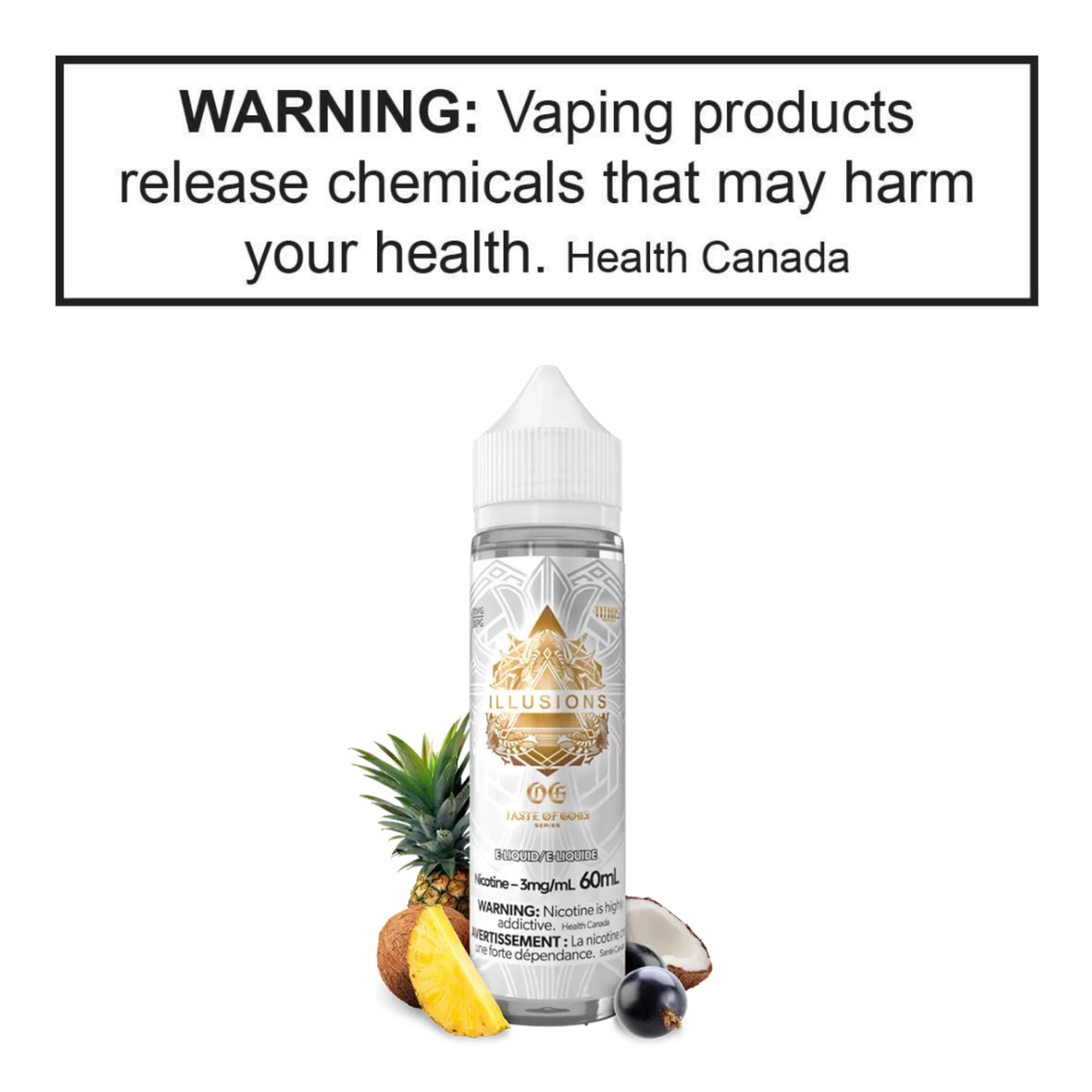Illusions Illusions 60mL Freebase