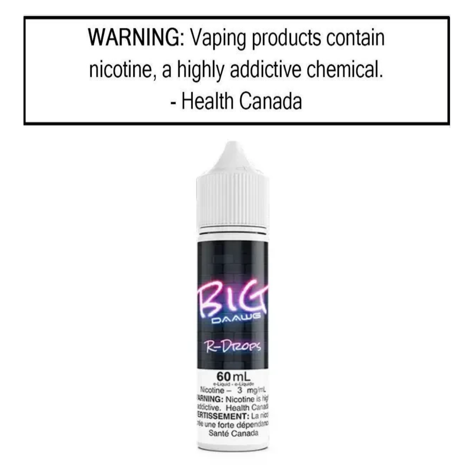 T Daawg Labs Big Daawg 60mL Freebase