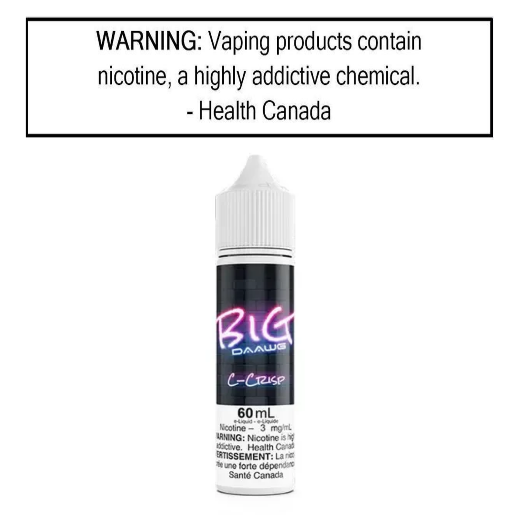 T Daawg Labs Big Daawg 60mL Freebase