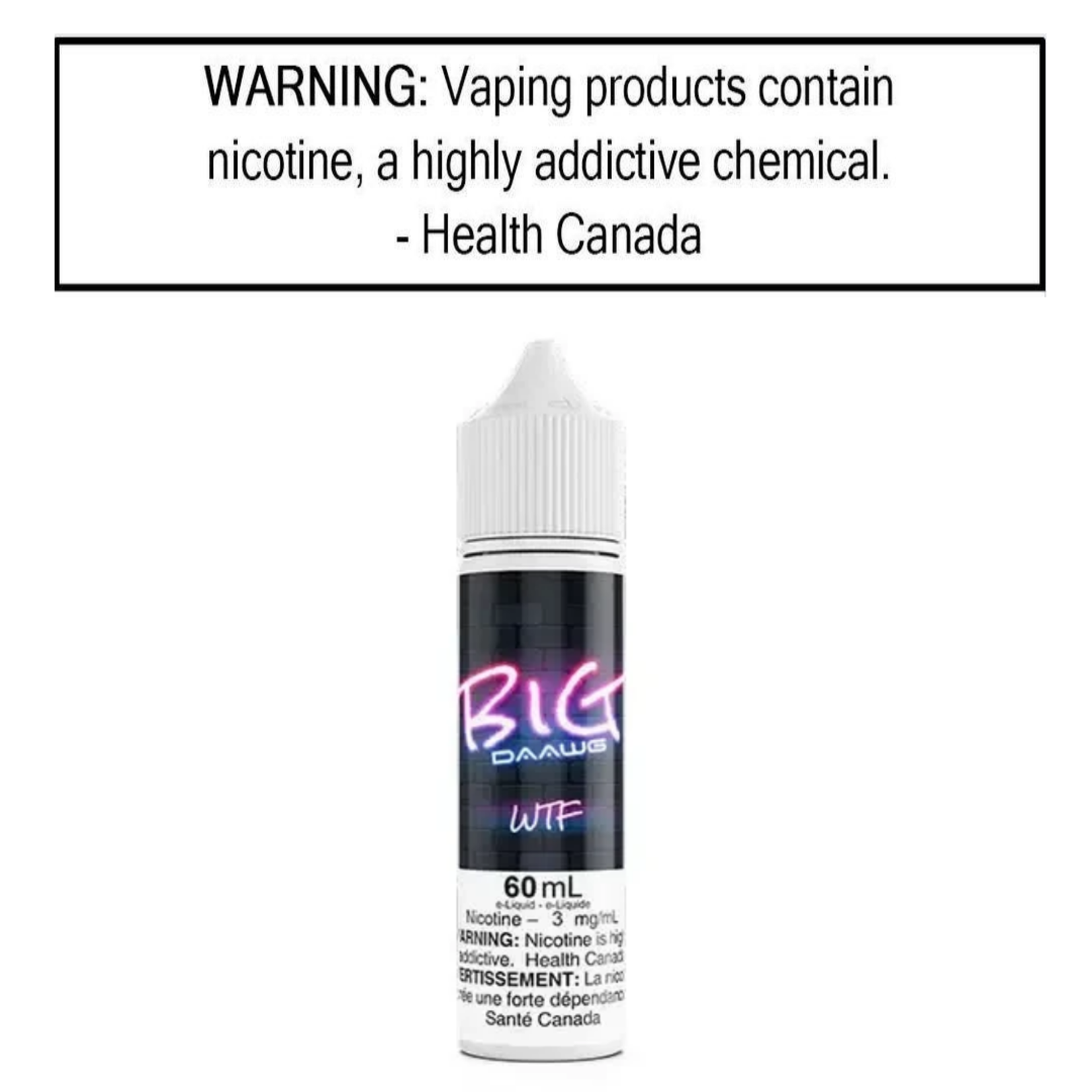 T Daawg Labs Big Daawg 60mL Freebase