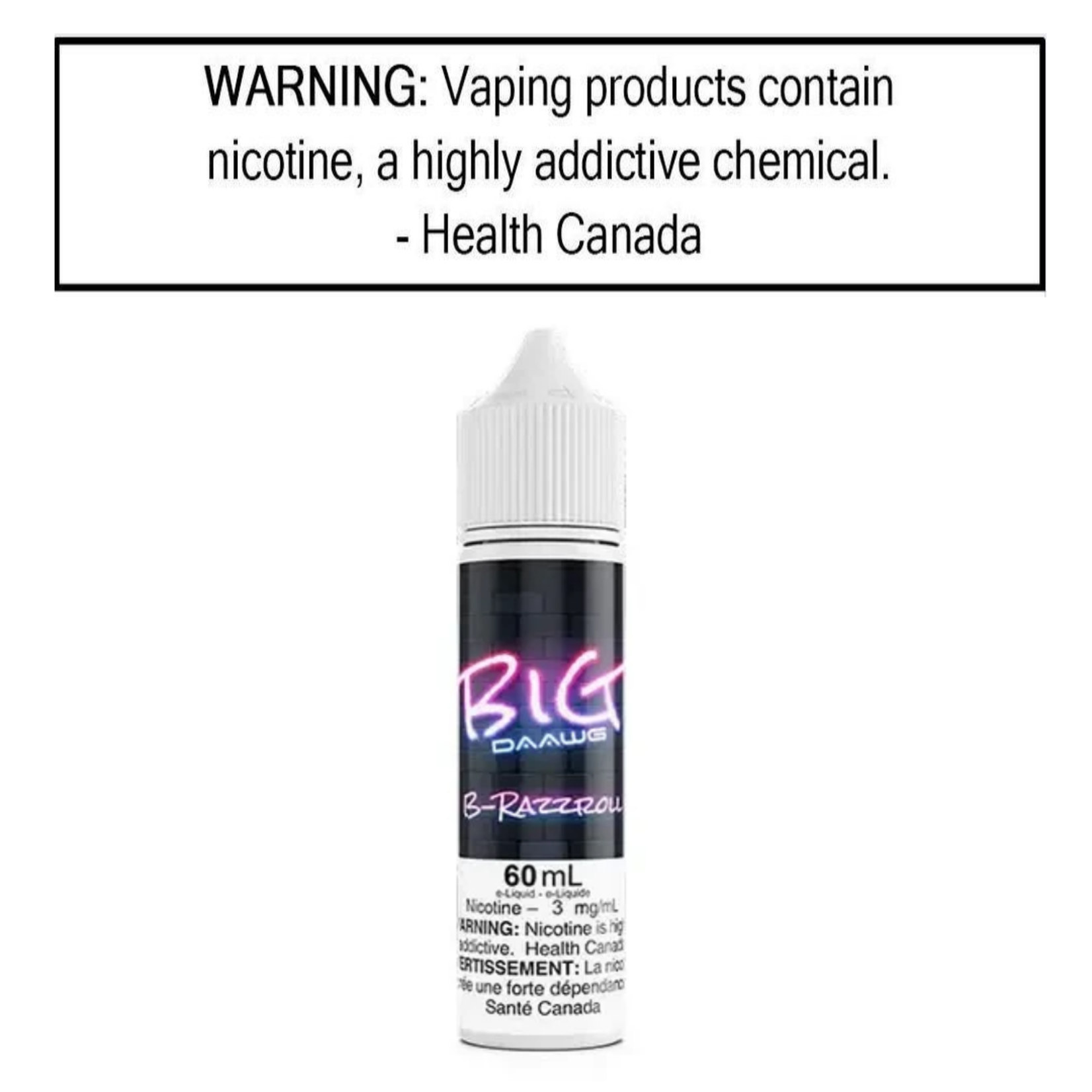 T Daawg Labs Big Daawg 60mL Freebase