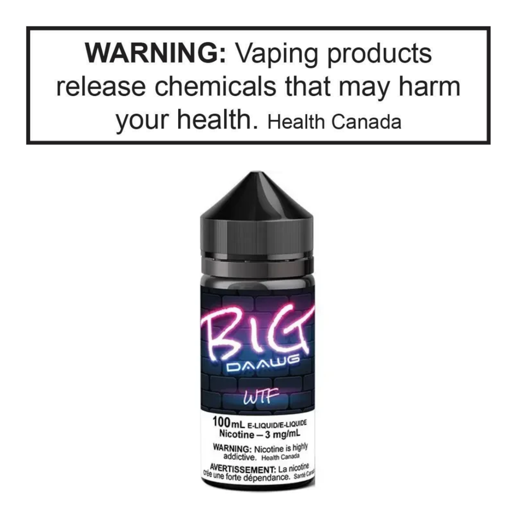 T Daawg Labs Big Daawg 100mL Freebase