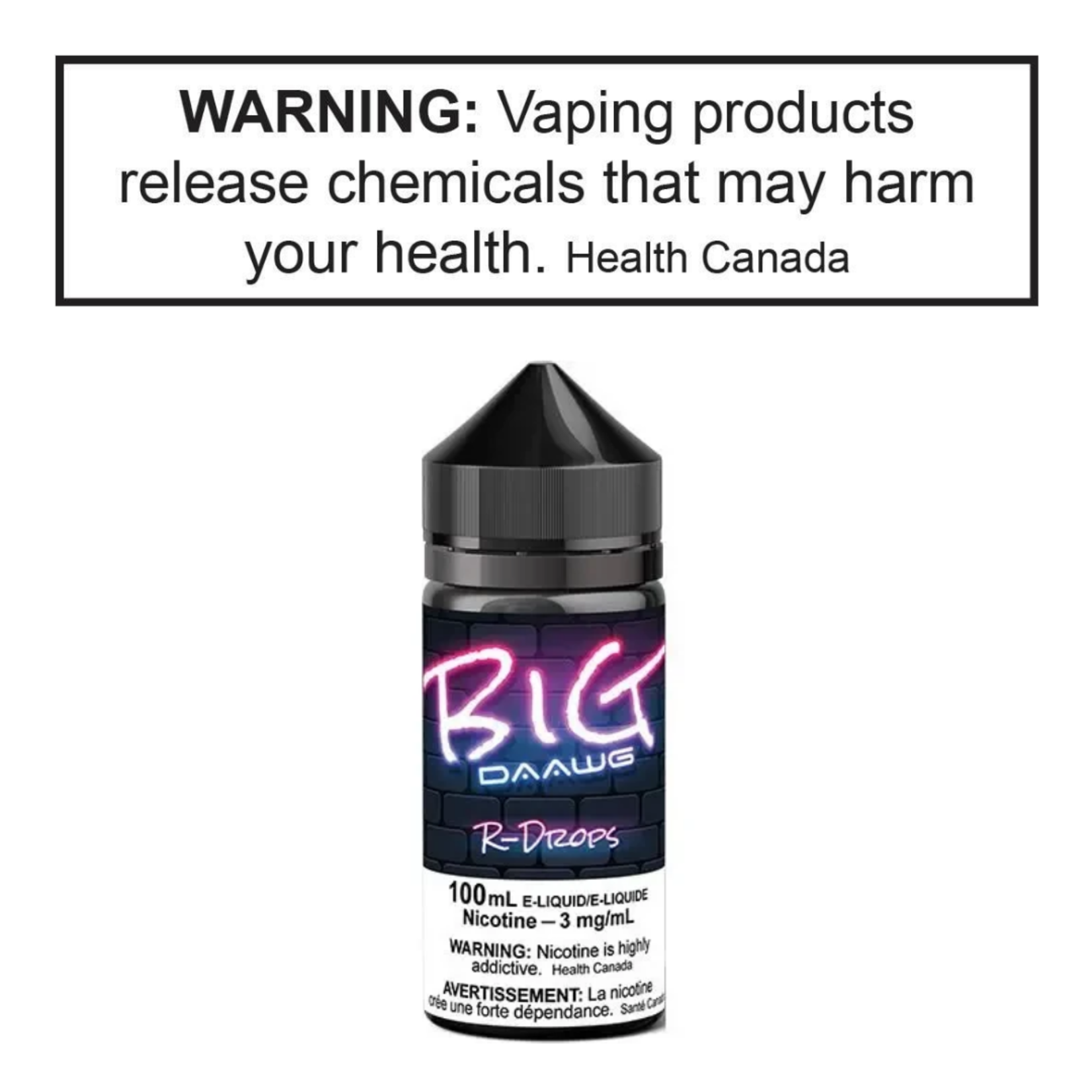 T Daawg Labs Big Daawg 100mL Freebase