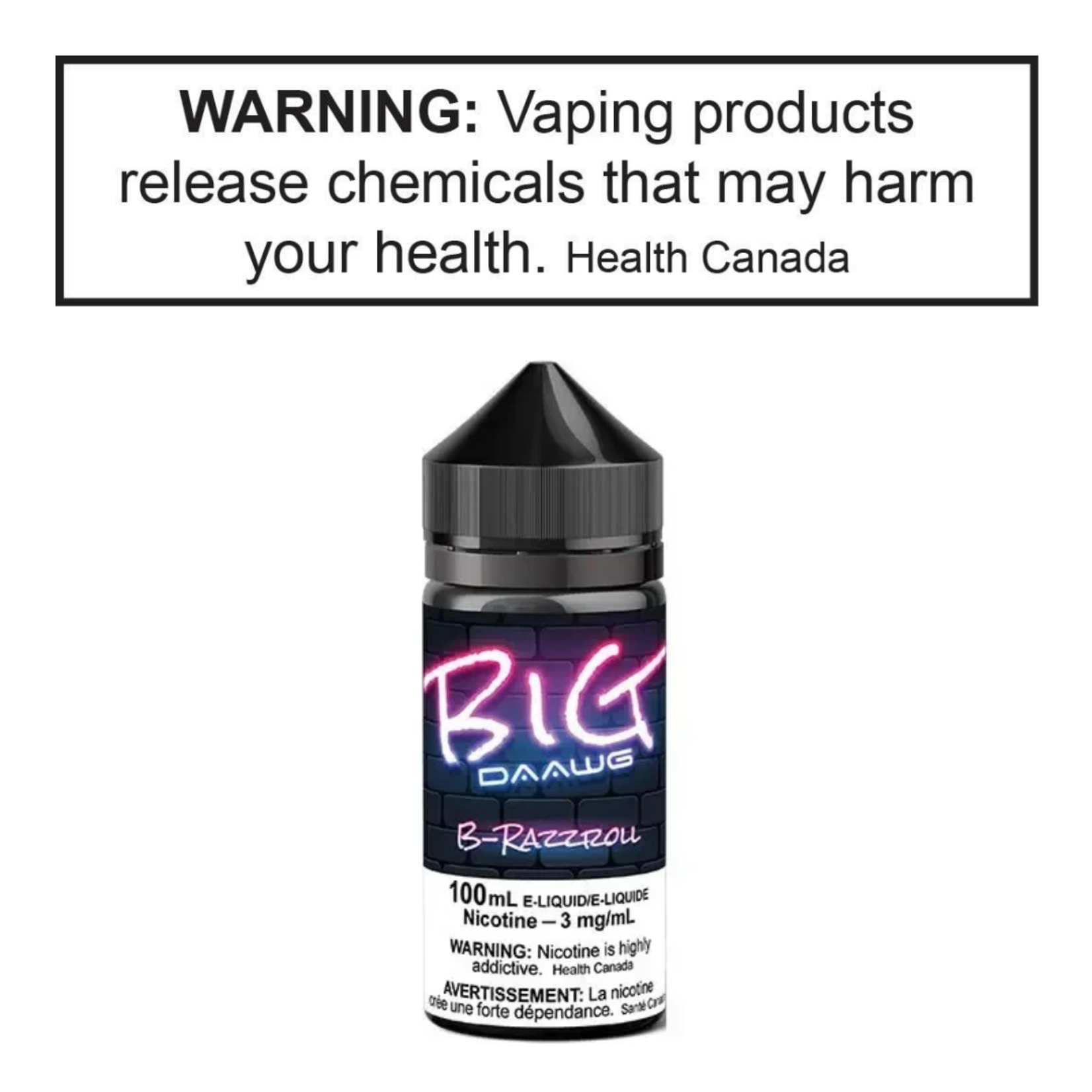 T Daawg Labs Big Daawg 100mL Freebase
