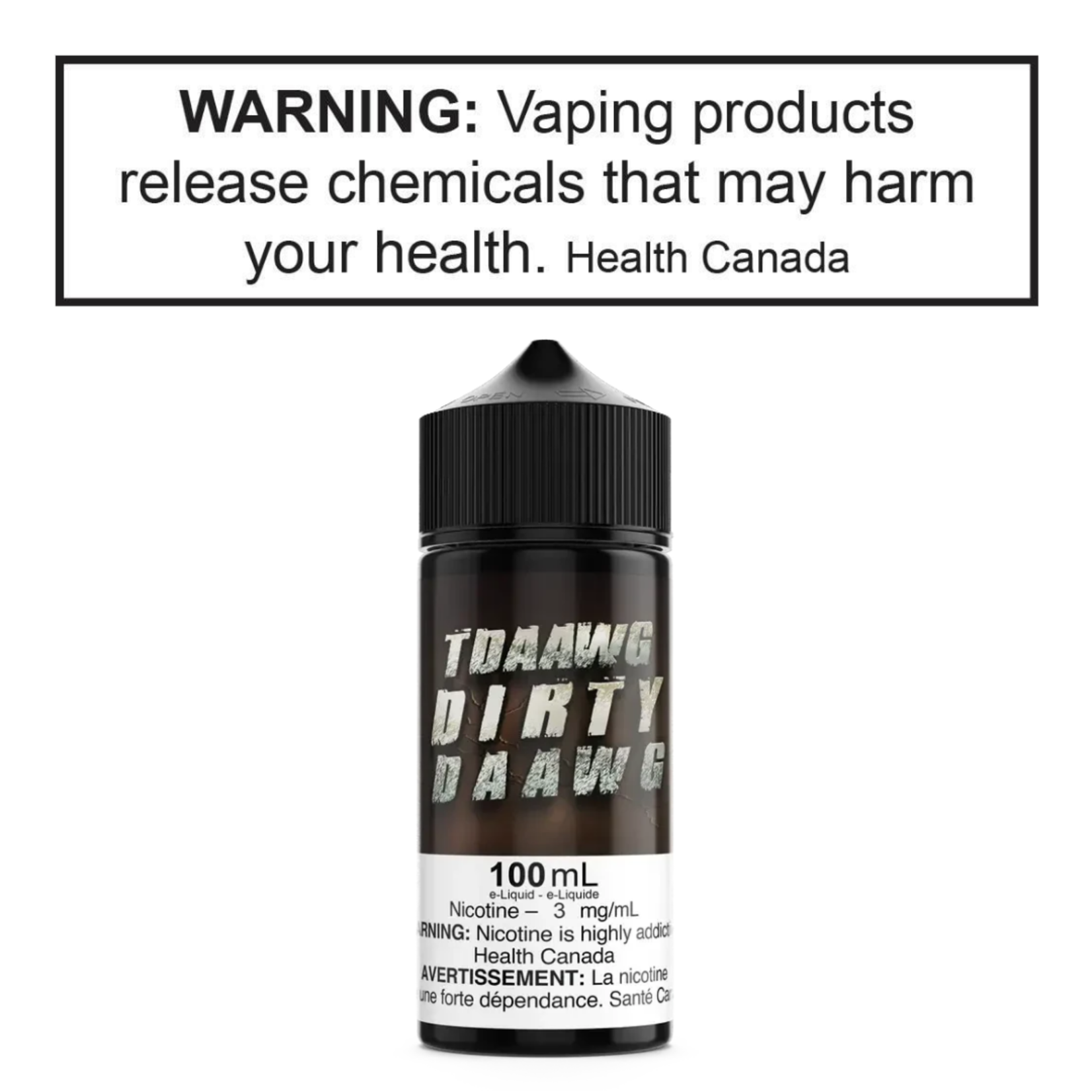 T Daawg Labs T Daawg 100mL Freebase