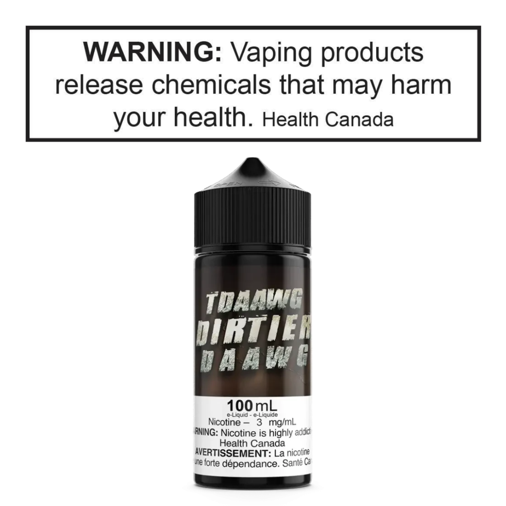 T Daawg Labs T Daawg 100mL Freebase