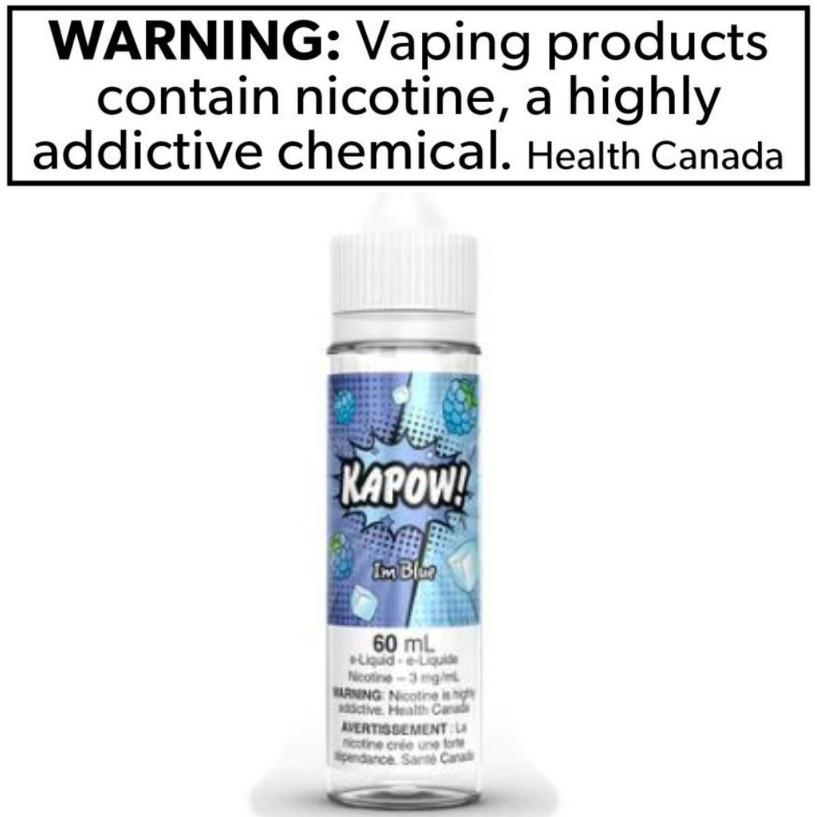 Kapow Kapow 60mL Freebase