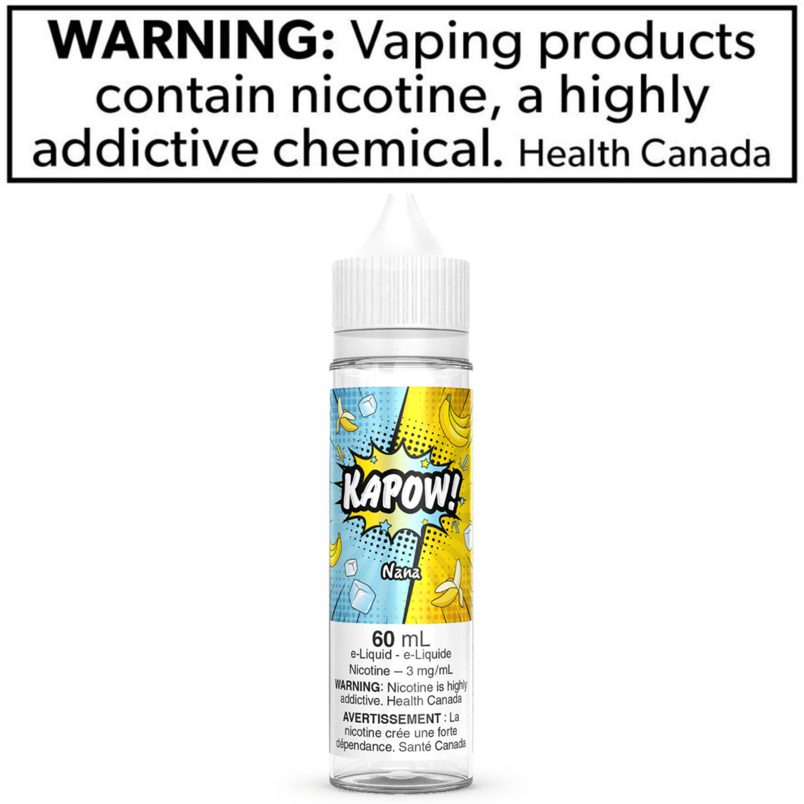Kapow Kapow 60mL Freebase