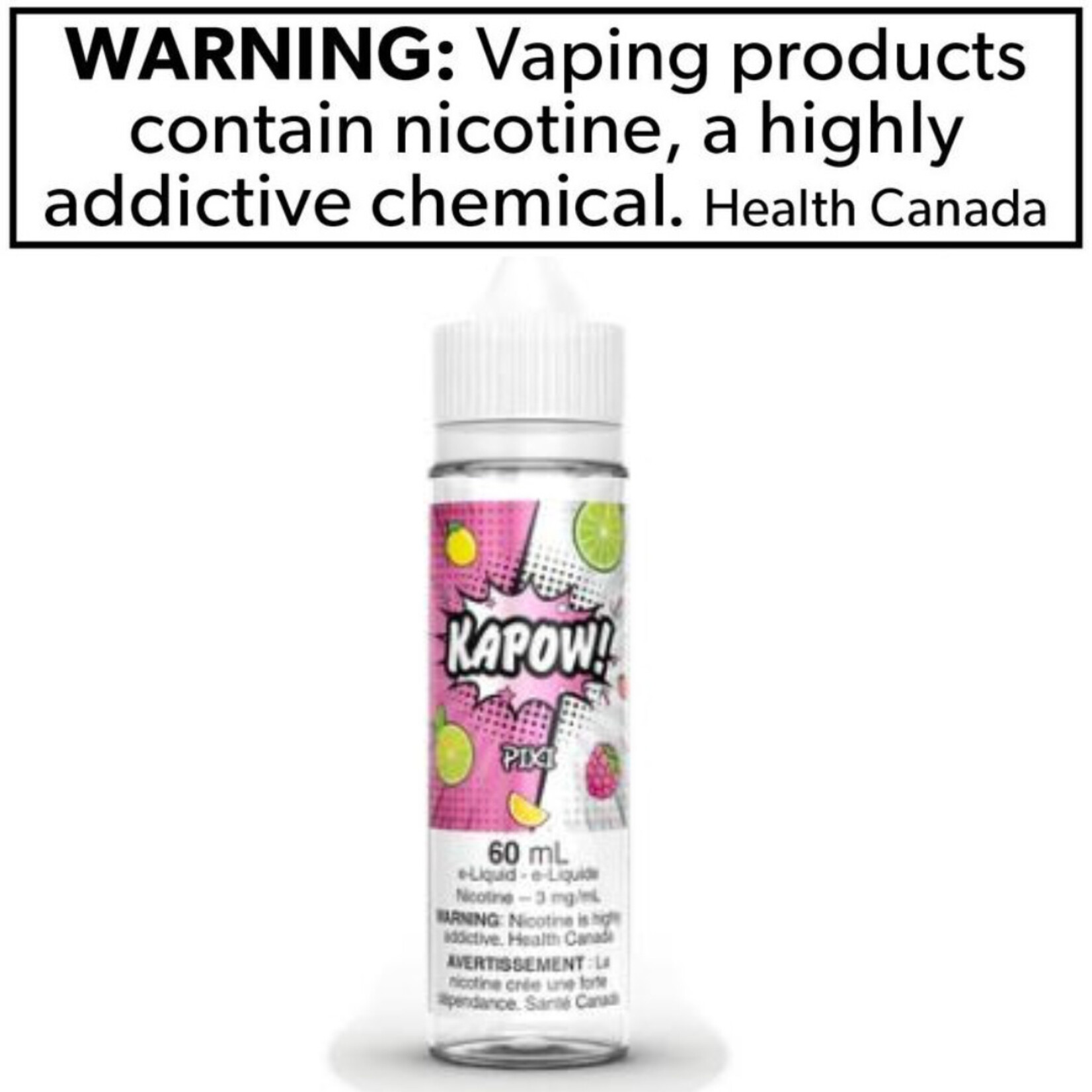 Kapow Kapow 60mL Freebase