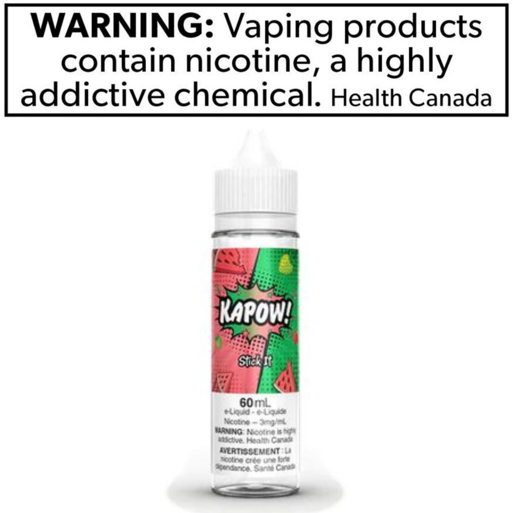 Kapow Kapow 60mL Freebase